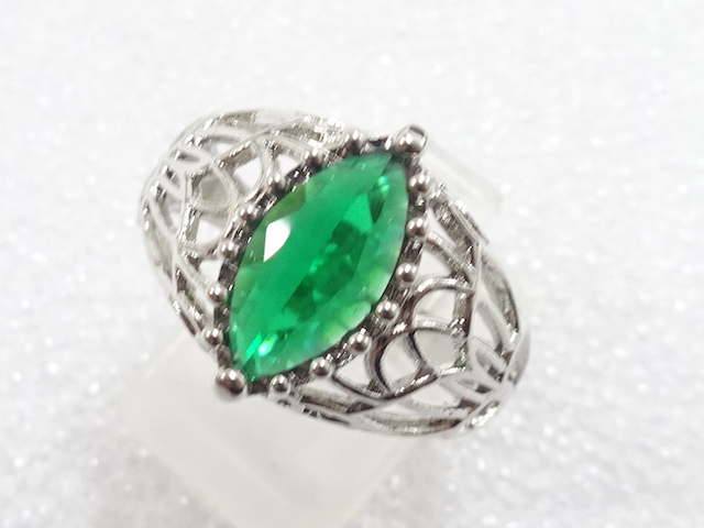 COLORED STONE FASHION RING / JP SIZE 20